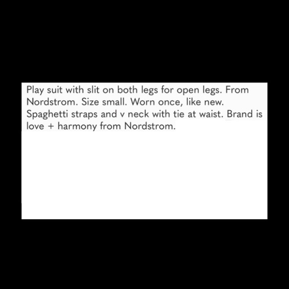 Jumpsuit 🖤 Leg Slits Tango Wrap Cocktail Dance pARTy - Picture 7 of 14